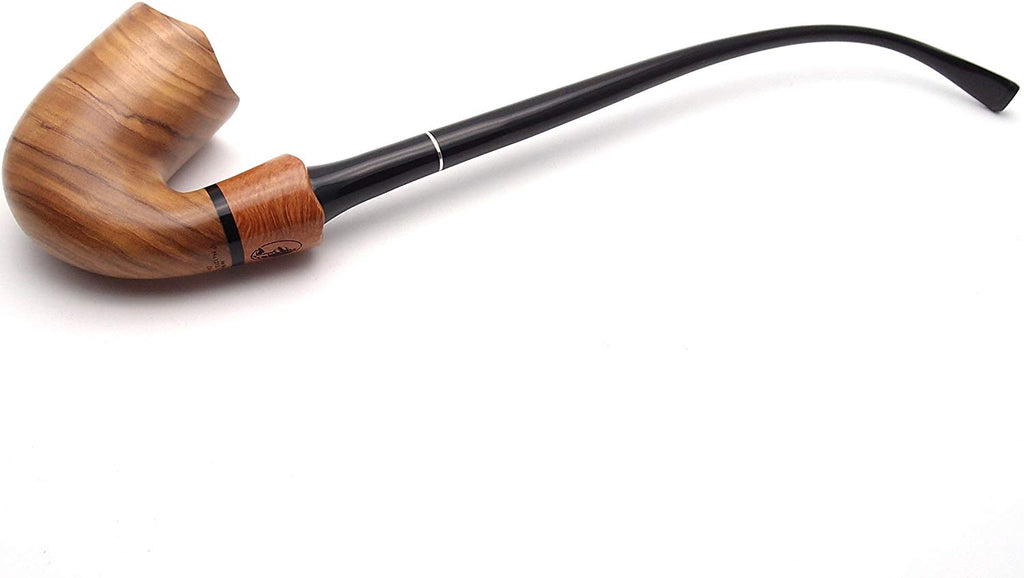 Sherlock Holmes Pipe Wooden Pipe Tobacco Smoking Pipe Unique Wood Bowl Wood Crafted Pipes Handmade Womens Pipe Hand Carved Collectible Pipe 