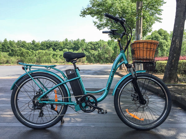 electric beach cruiser bicycle