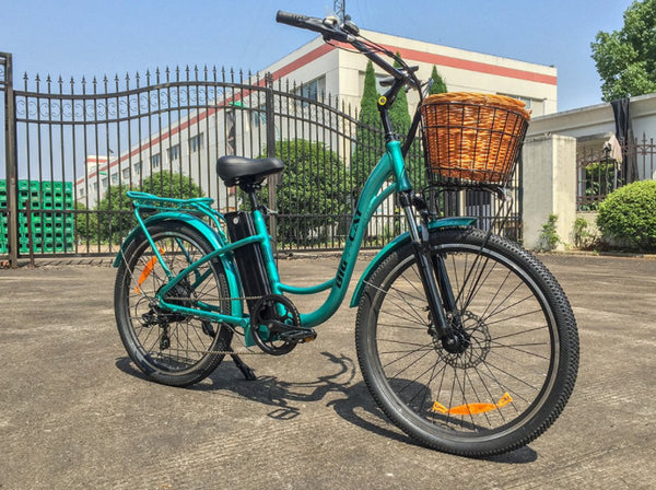 big cat electric long beach cruiser electric bike