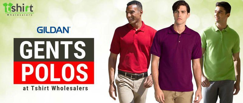 Gildan Gents Polos at Tshirt Wholesalers