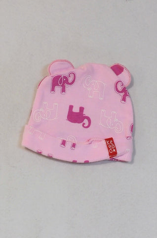 Keedo Purple Elephant Ear Beanie Girls N-B