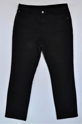 Rockmans Black Jeans Women Size 18