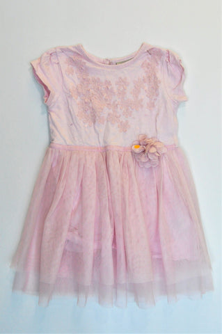 Next Light Pink Tulle Dress Girls 6-12 months