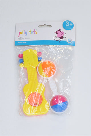 New Jolly Tots Multi Colour Rattle Unisex 3 months to 1 year