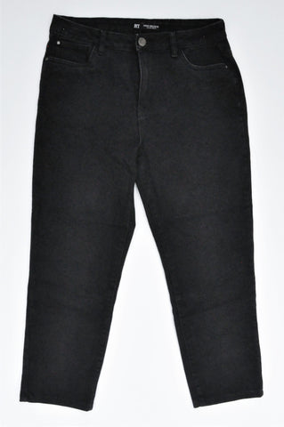 Mr. Price Black Stretch Cropped Skinny Jeans Women Size 12