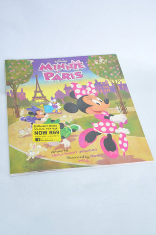 Disney Minnie In Paris Book Girls 3-7 years