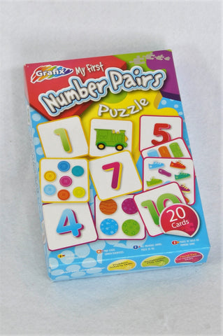 Grafix My First Number Pair 20 Piece Puzzle Unisex 3-5 years