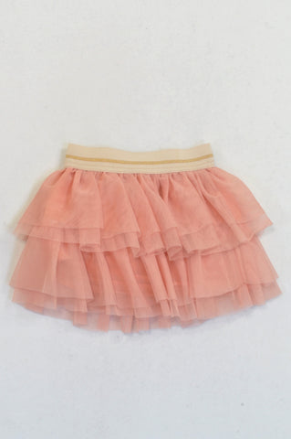 Mr. Price Dusty Pink Tulle Skirt Girls 3-4 years