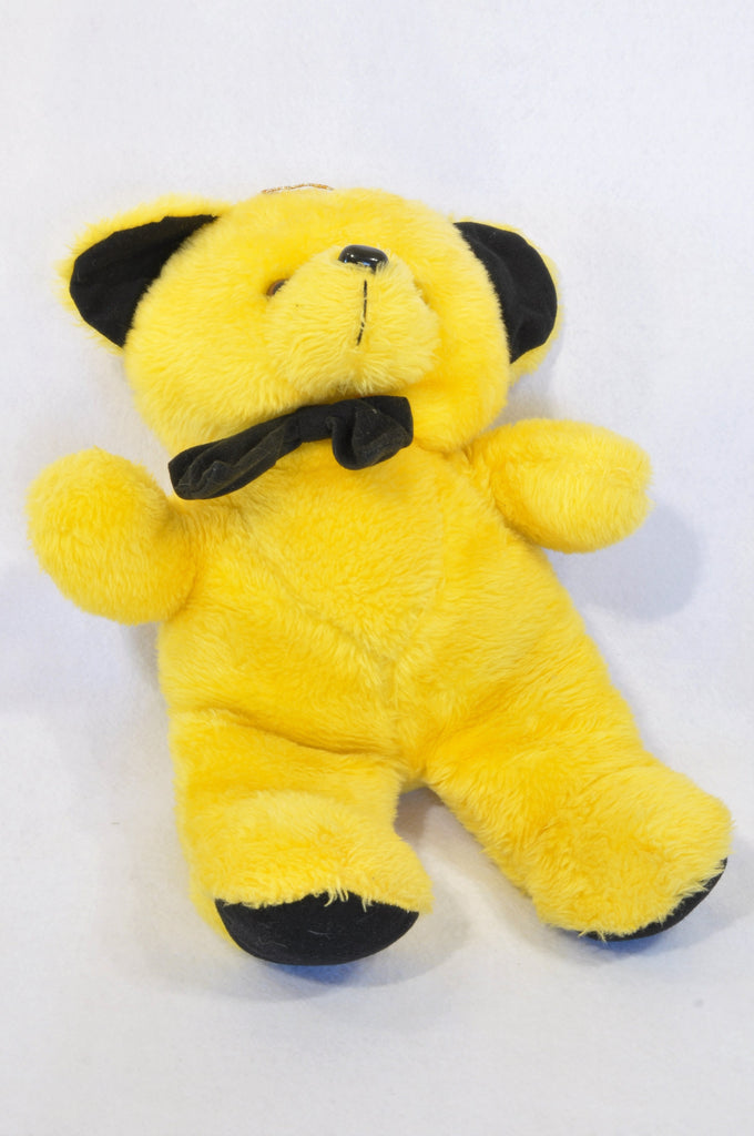 yellow stuffed bear