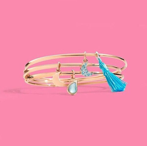 Dodo jewels bangle with blue charms