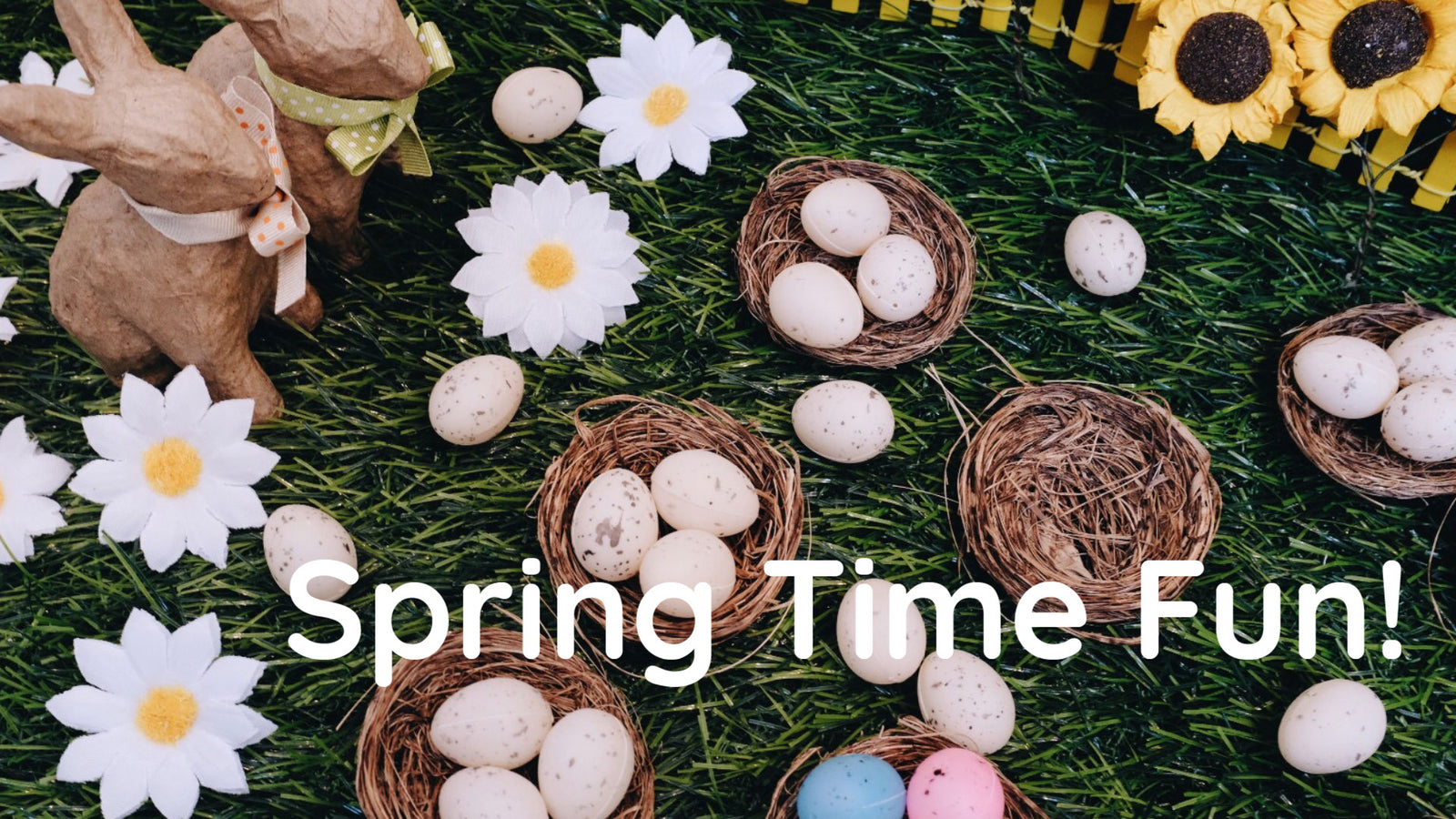 Spring Time creative activities for the kids on the dinki human blog