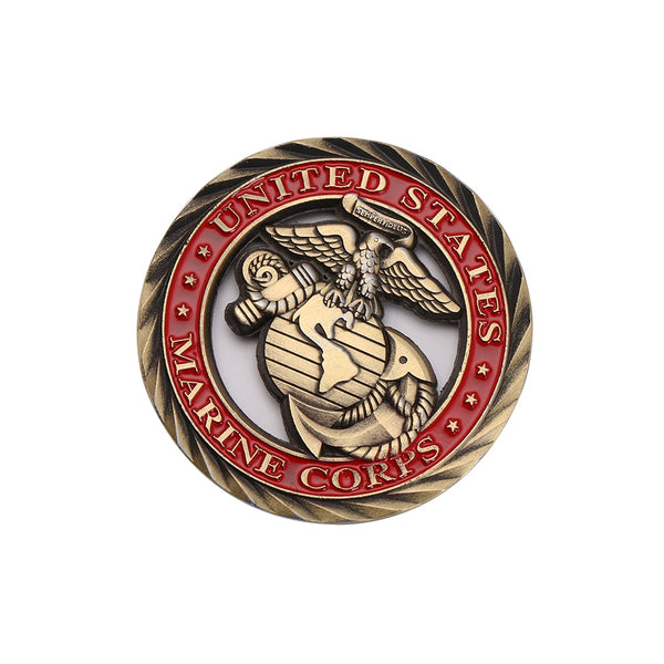 U.S Marines Corps Core Values Challenge Coin