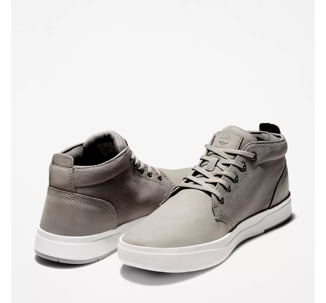 Timberland Men's Davis Square Chukka Grey a1ses – Paths Shoes