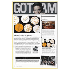Gotham Magazine - Minnie & Emma Stamped Foil