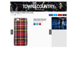 Town & Country Magazine - Minnie & Emma Personalized Phone Cases