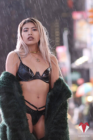 Darkest Fox Lingerie Model • Tiffany Do