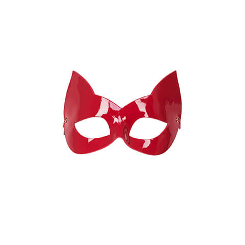Red Kitty Mask Pet Play