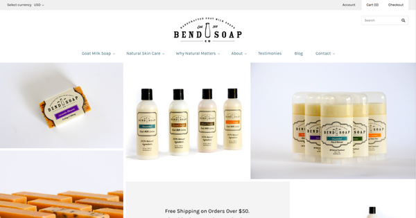 Bend Soap Company's New Look