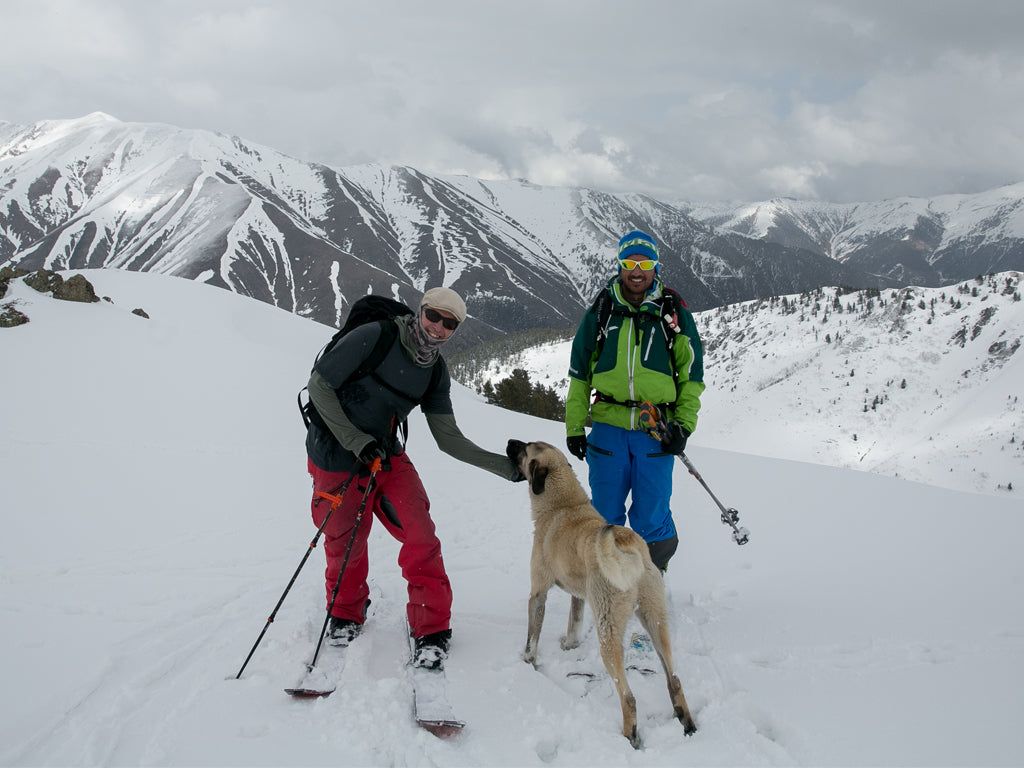 Ski guides in Turkey for the Venture Snowboards crew