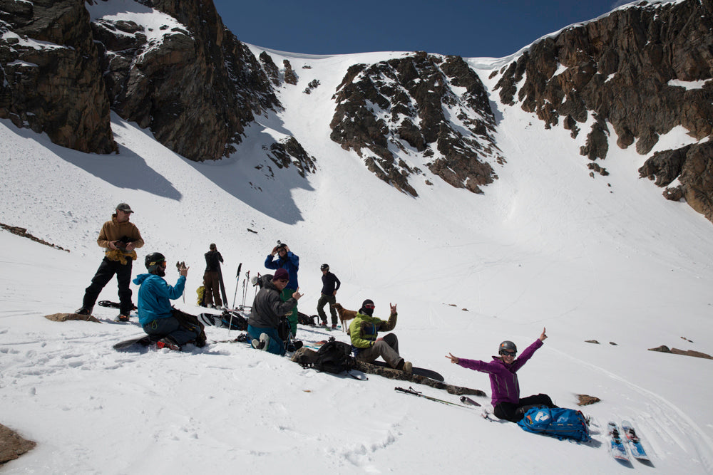 Venture Snowboards Beartooth Sessions Backcountry Camping in MT