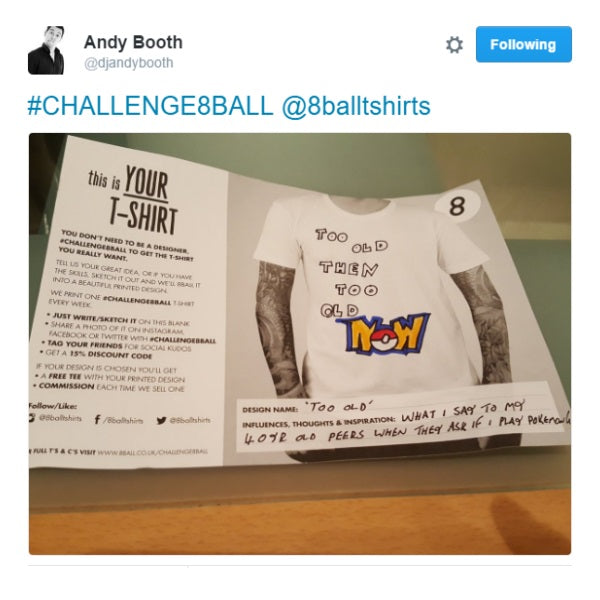 Challenge 8ball: And The Winner Is... Andy Tweet