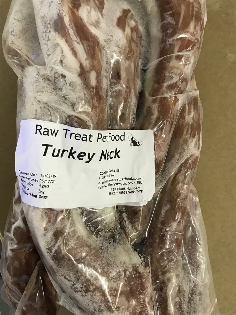 are turkey neck bones safe for dogs