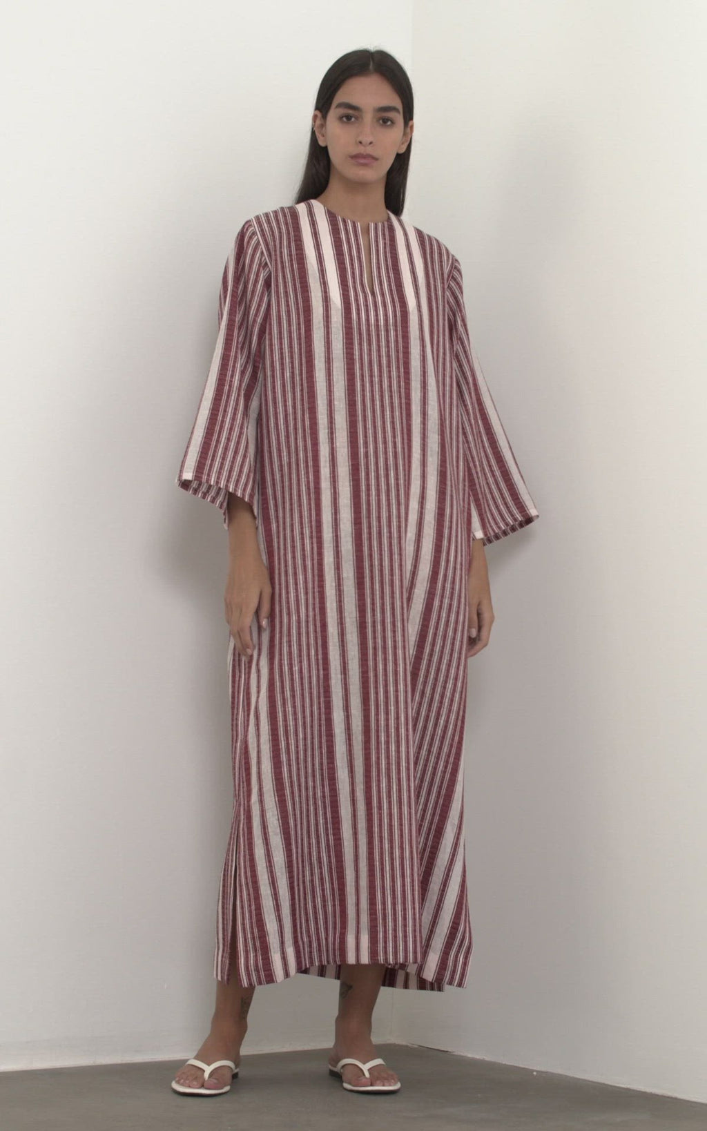 linen kaftan