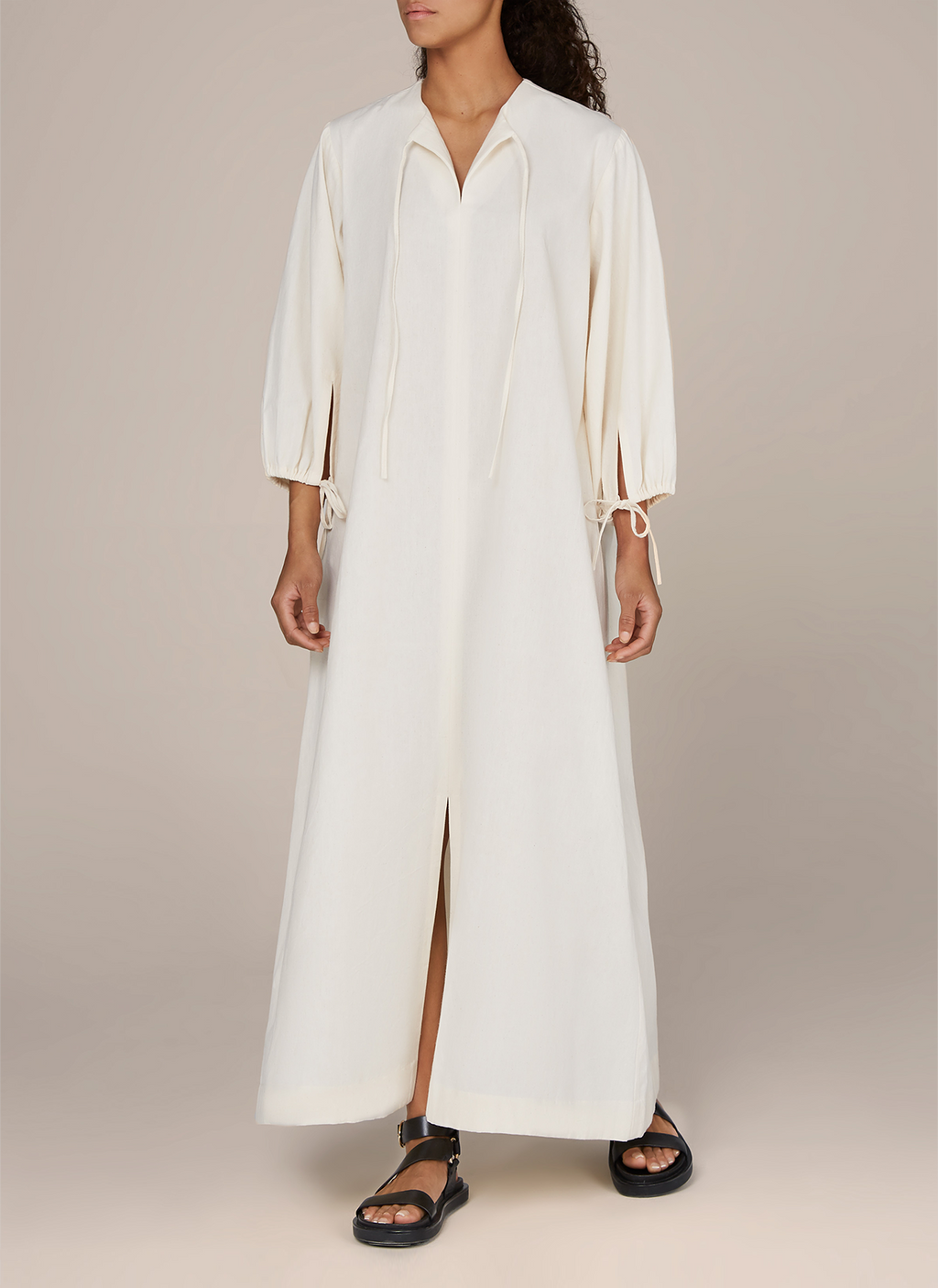 cotton kaftan dress