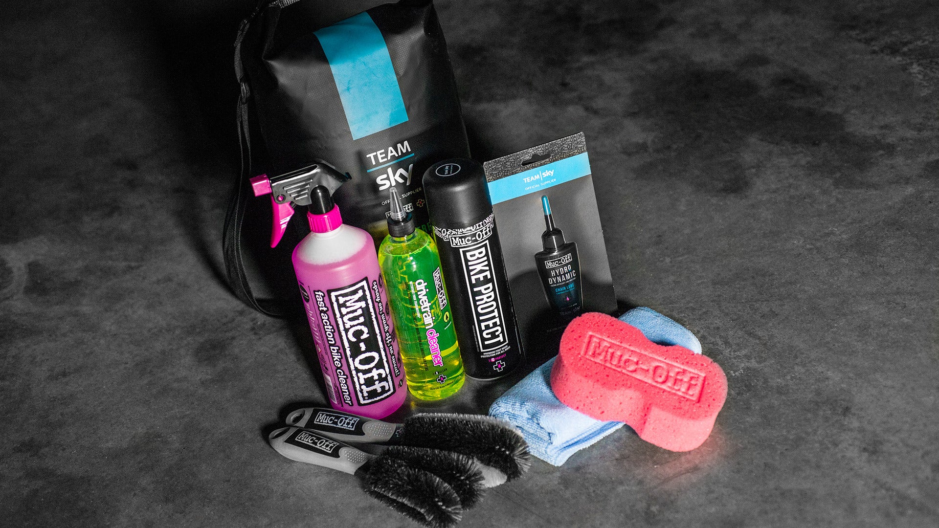 Muc-Off Team Sky Drybag Kit