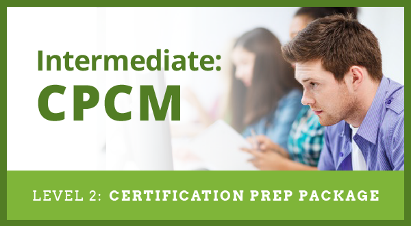 Level 2 CPCA and CPCM certification exam preparation packages CMKG