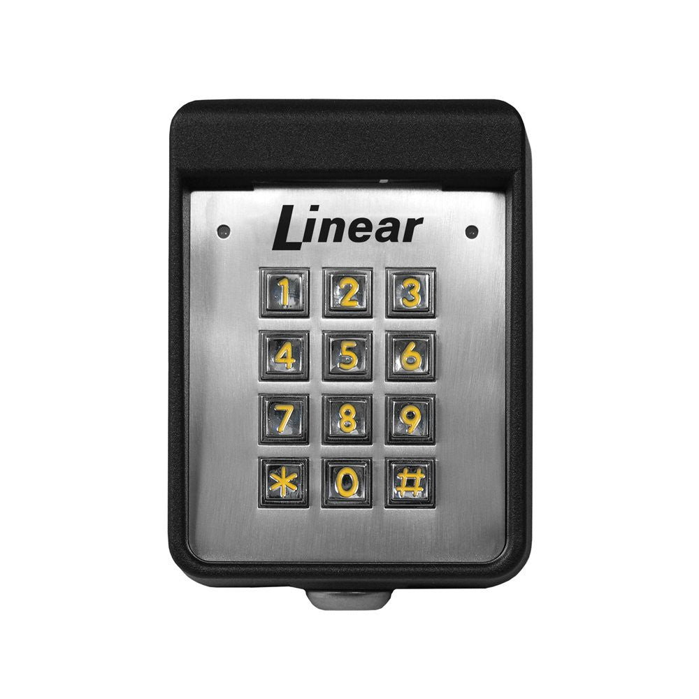 Creatice Linear Garage Door Keypad Replacement for Large Space