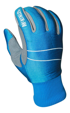 blue nordic cross country ski glove for recreational skier