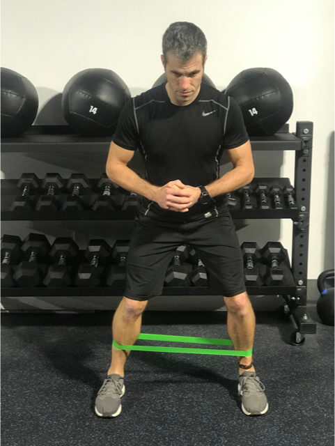 lateral band walk