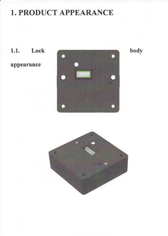 KR-S80 Lock Body Appearance