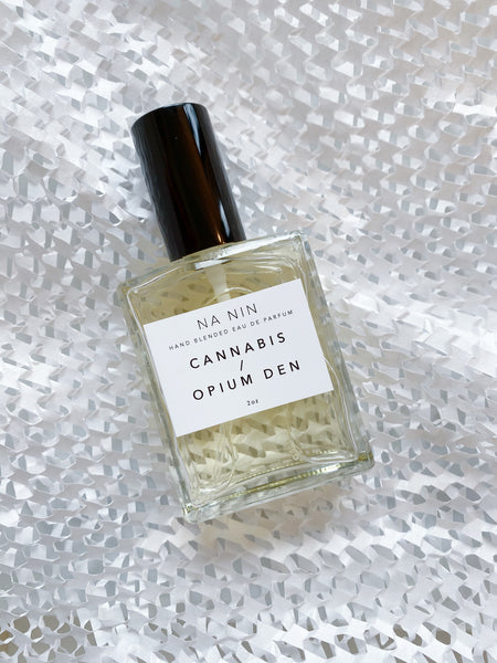 young blood boutique na nin perfume fragrance cannabis opium den bottle