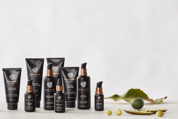 Retreatment Botanics Full Skincare Range