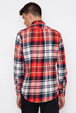 Red Big Blanket Check