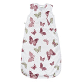 Plush sleep bag - butterflies (1,5 togs)
