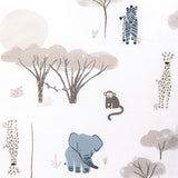 Crib fitted sheet - Jungle
