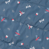 Mid-season bunting for baby - blue dragonflies