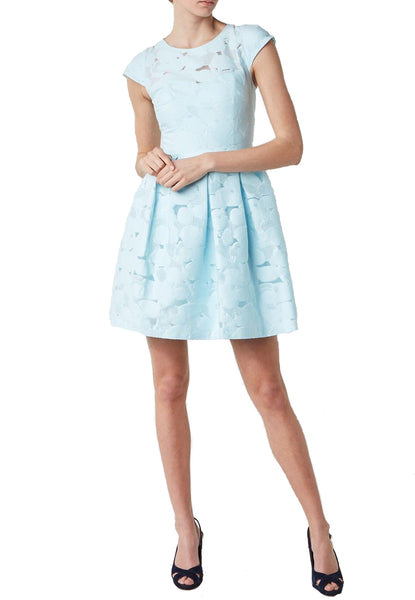 ted baker light blue floral dress