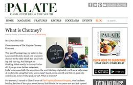 Clare Turner Interviewed by The Local Palate, Dec 2013