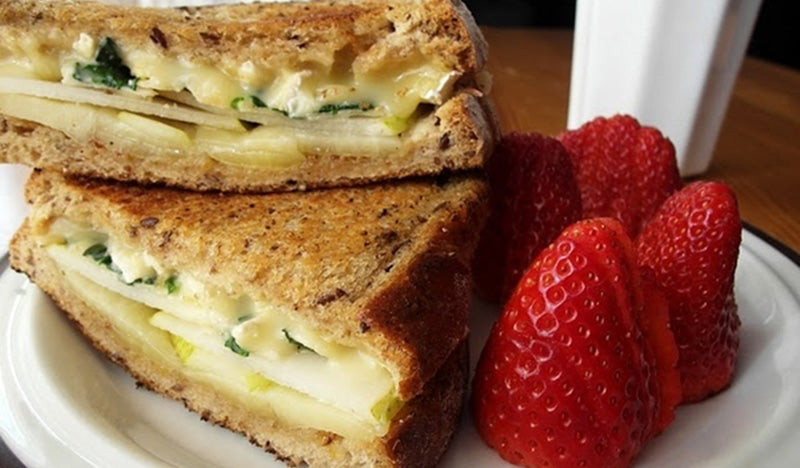 Bartlett Pear Grilled Cheese