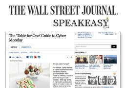 Featured in the Wall Street Journal's Holiday Guide, Nov 2012