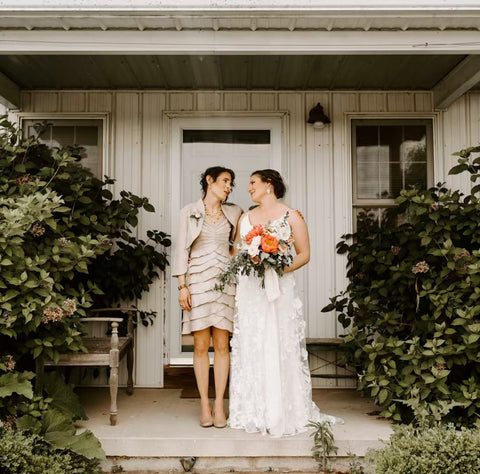 Silk Ribbon by The Lesser Bear, Photo by Natalie Folchi Florals by Old Slate Farm