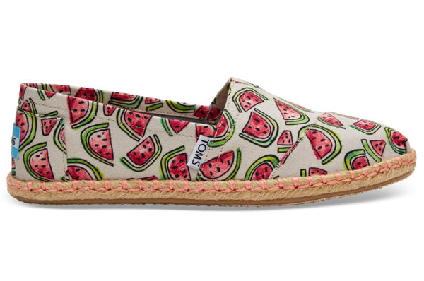 Tom's Shoes Watermelon