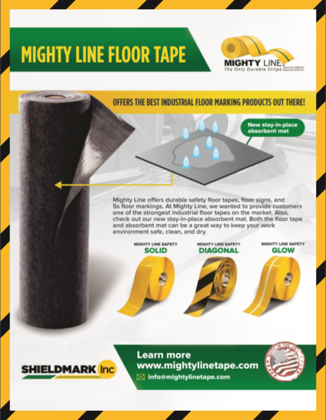 Safety Absorbent Floor Mat