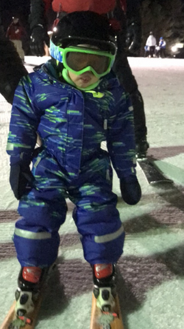 skiing with toddlers