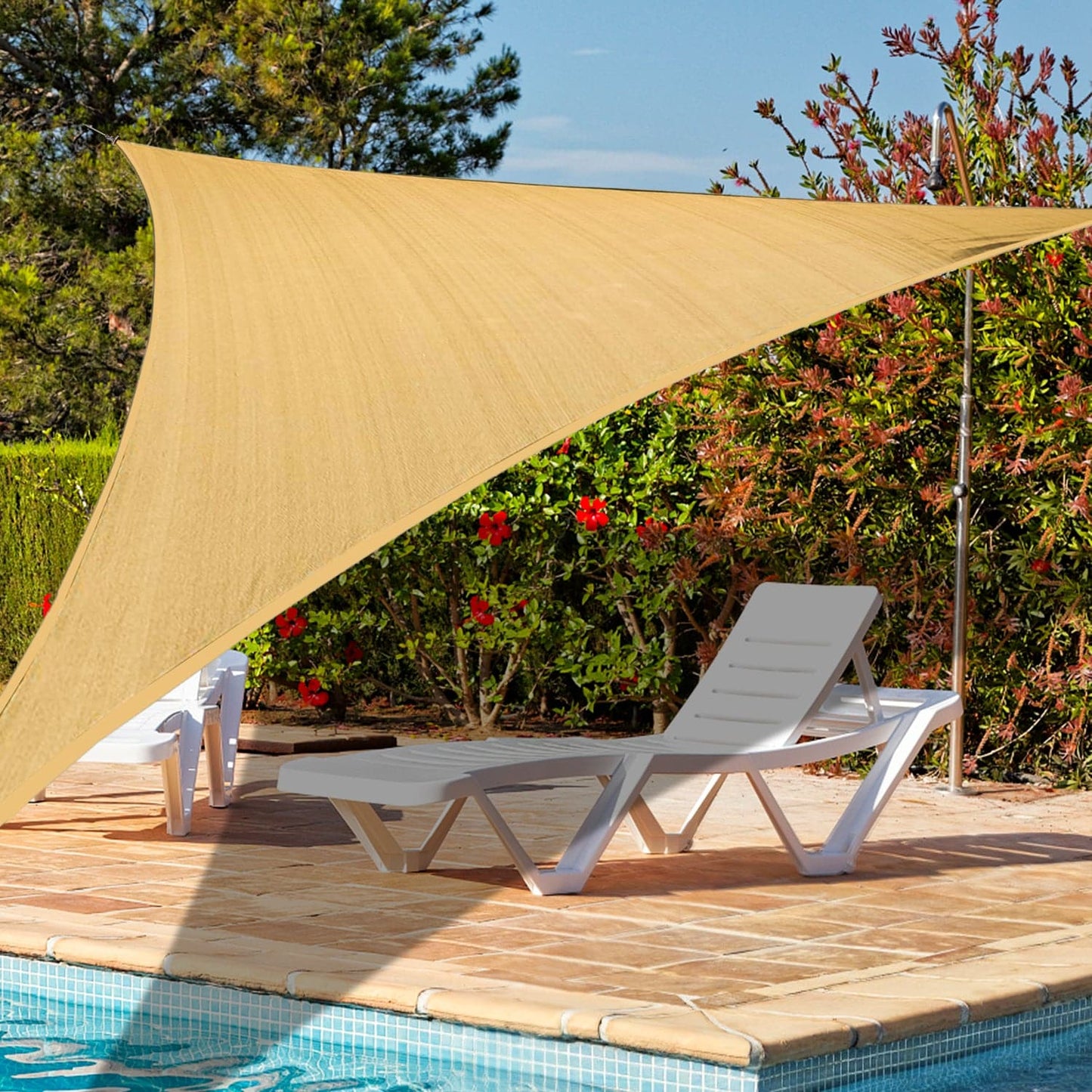 10'x10'x14' Triangle Sun Shade Sail