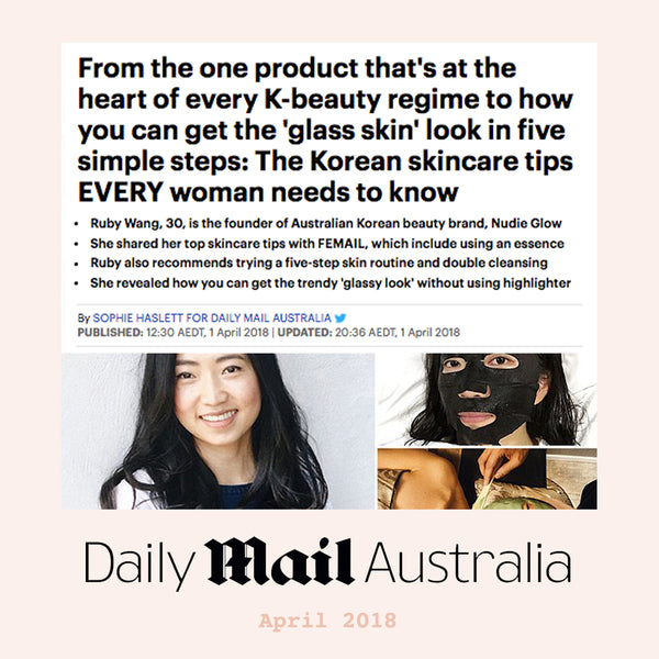 Daily Mail Australia Nudie Glow Leading Korean Beauty Line Founder Shares Skincare Tips Woman Needs to Know